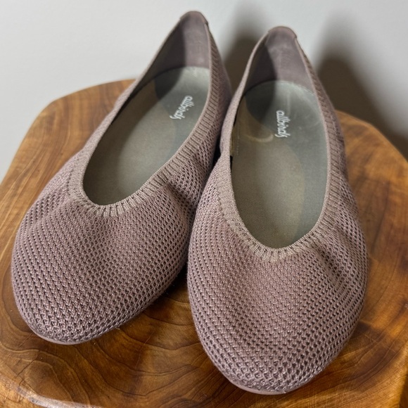 ALLBIRDS Women’s Tree Breezer Breathable Knit Ballet Flat 8.5 - Picture 2 of 7